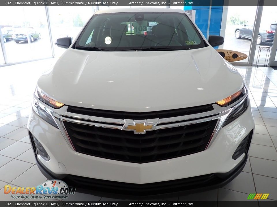 2022 Chevrolet Equinox LS AWD Summit White / Medium Ash Gray Photo #8