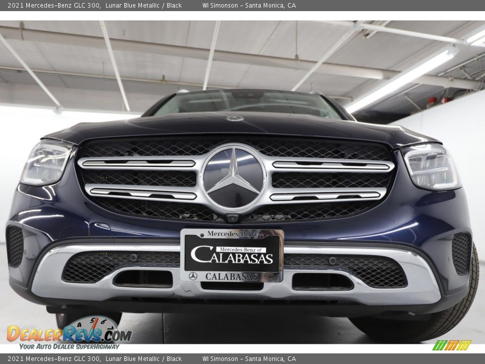 2021 Mercedes-Benz GLC 300 Lunar Blue Metallic / Black Photo #16