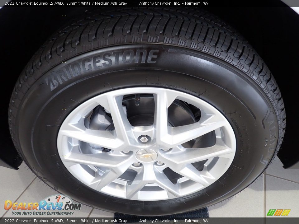 2022 Chevrolet Equinox LS AWD Summit White / Medium Ash Gray Photo #9