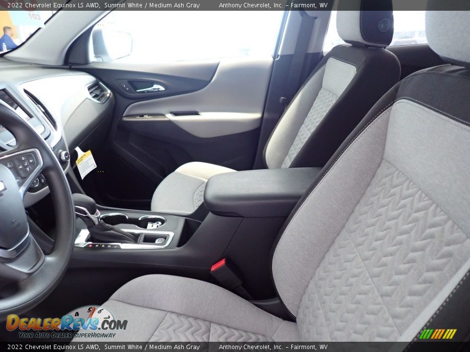 2022 Chevrolet Equinox LS AWD Summit White / Medium Ash Gray Photo #10