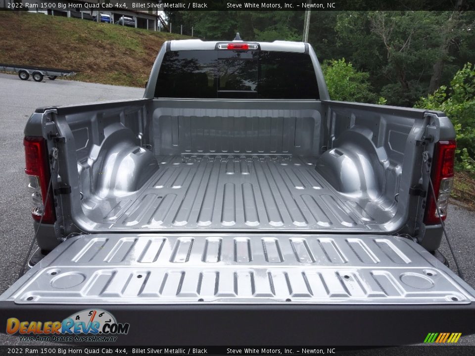 2022 Ram 1500 Big Horn Quad Cab 4x4 Billet Silver Metallic / Black Photo #8