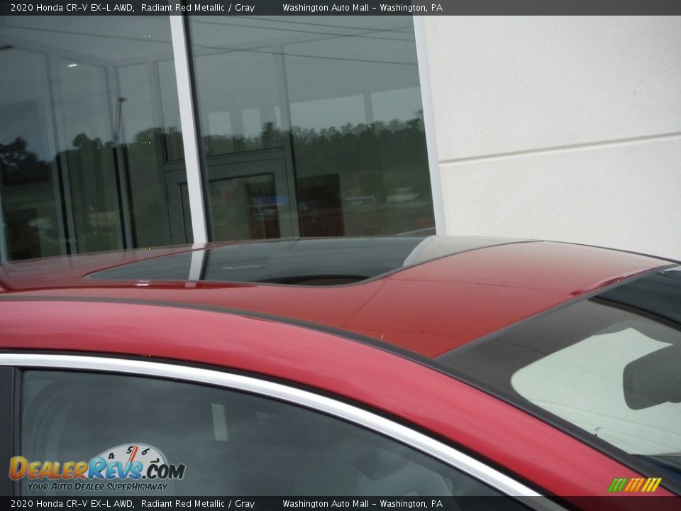 2020 Honda CR-V EX-L AWD Radiant Red Metallic / Gray Photo #4