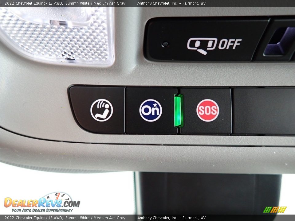 2022 Chevrolet Equinox LS AWD Summit White / Medium Ash Gray Photo #16