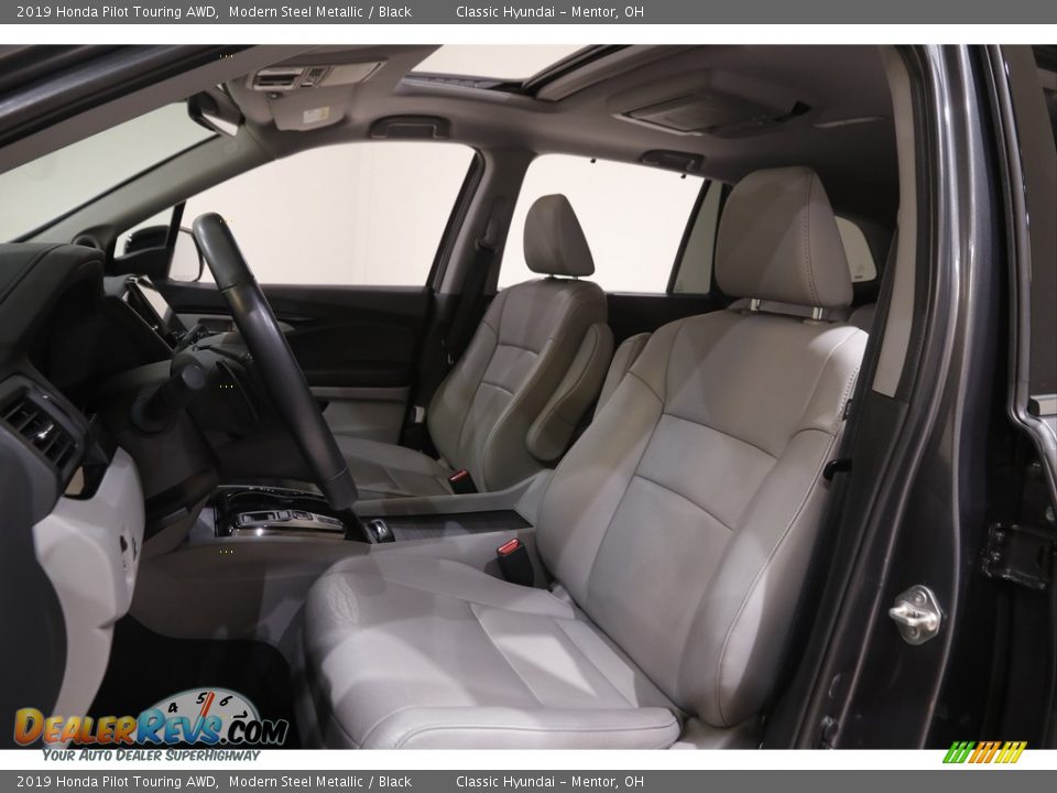 2019 Honda Pilot Touring AWD Modern Steel Metallic / Black Photo #5