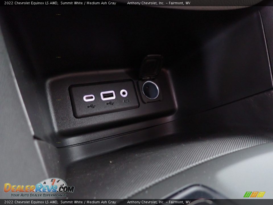 2022 Chevrolet Equinox LS AWD Summit White / Medium Ash Gray Photo #18