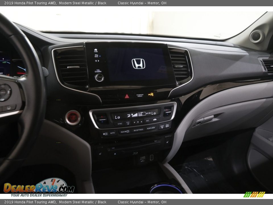 2019 Honda Pilot Touring AWD Modern Steel Metallic / Black Photo #8