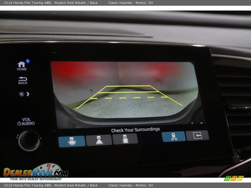 2019 Honda Pilot Touring AWD Modern Steel Metallic / Black Photo #13