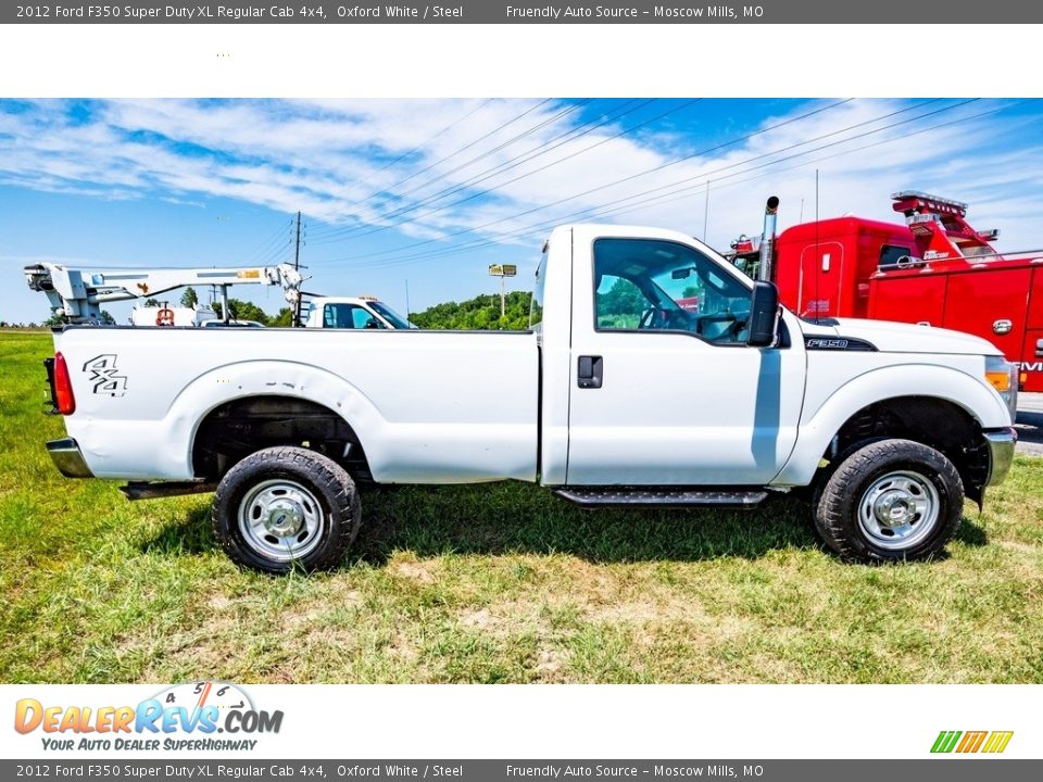 Oxford White 2012 Ford F350 Super Duty XL Regular Cab 4x4 Photo #3