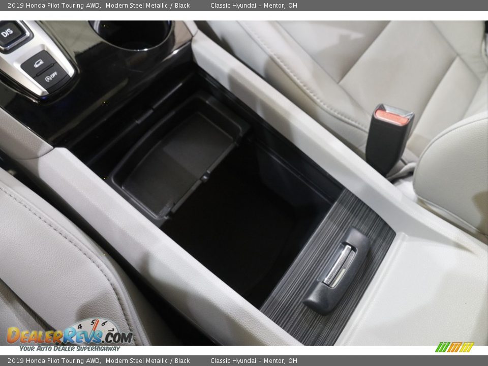 2019 Honda Pilot Touring AWD Modern Steel Metallic / Black Photo #16