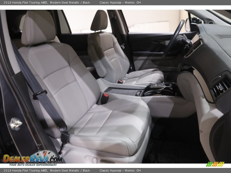 2019 Honda Pilot Touring AWD Modern Steel Metallic / Black Photo #17