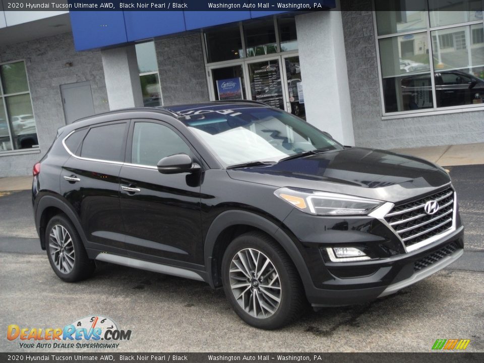 2020 Hyundai Tucson Ultimate AWD Black Noir Pearl / Black Photo #1