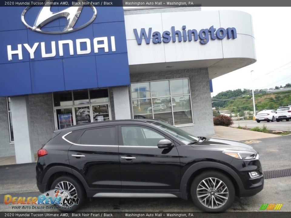 2020 Hyundai Tucson Ultimate AWD Black Noir Pearl / Black Photo #2