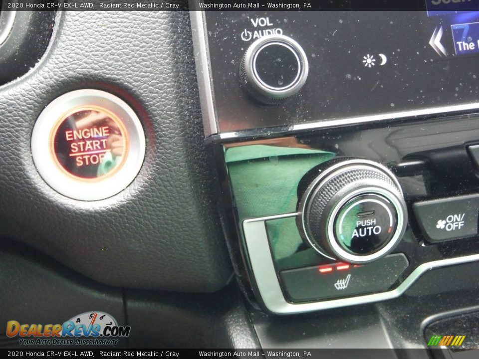2020 Honda CR-V EX-L AWD Radiant Red Metallic / Gray Photo #19
