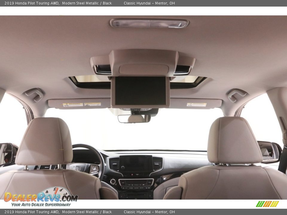 2019 Honda Pilot Touring AWD Modern Steel Metallic / Black Photo #21