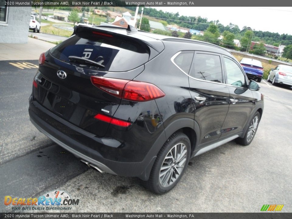 2020 Hyundai Tucson Ultimate AWD Black Noir Pearl / Black Photo #9