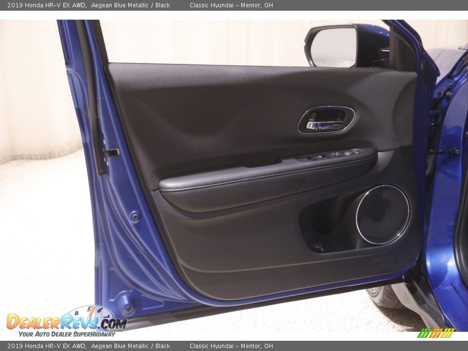 2019 Honda HR-V EX AWD Aegean Blue Metallic / Black Photo #4