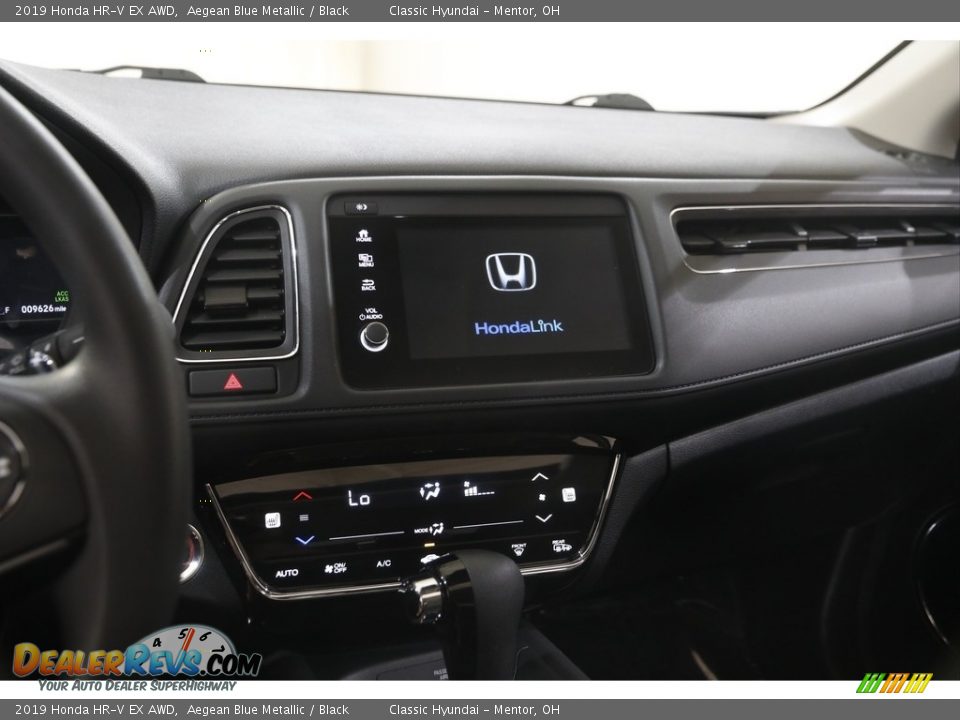 2019 Honda HR-V EX AWD Aegean Blue Metallic / Black Photo #9