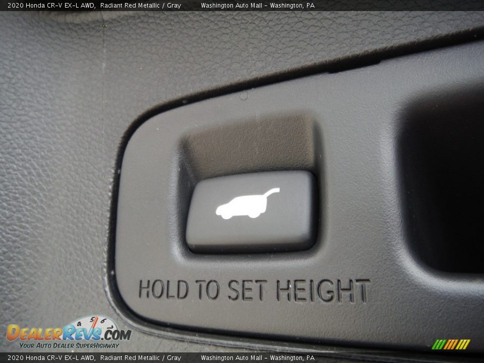 2020 Honda CR-V EX-L AWD Radiant Red Metallic / Gray Photo #32