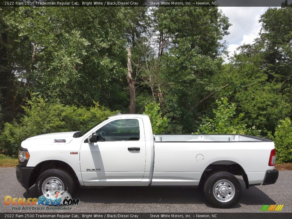 Bright White 2022 Ram 2500 Tradesman Regular Cab Photo #1