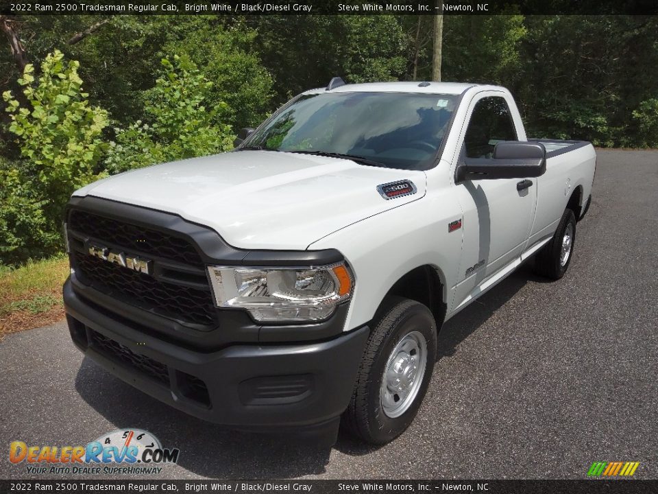 2022 Ram 2500 Tradesman Regular Cab Bright White / Black/Diesel Gray Photo #2