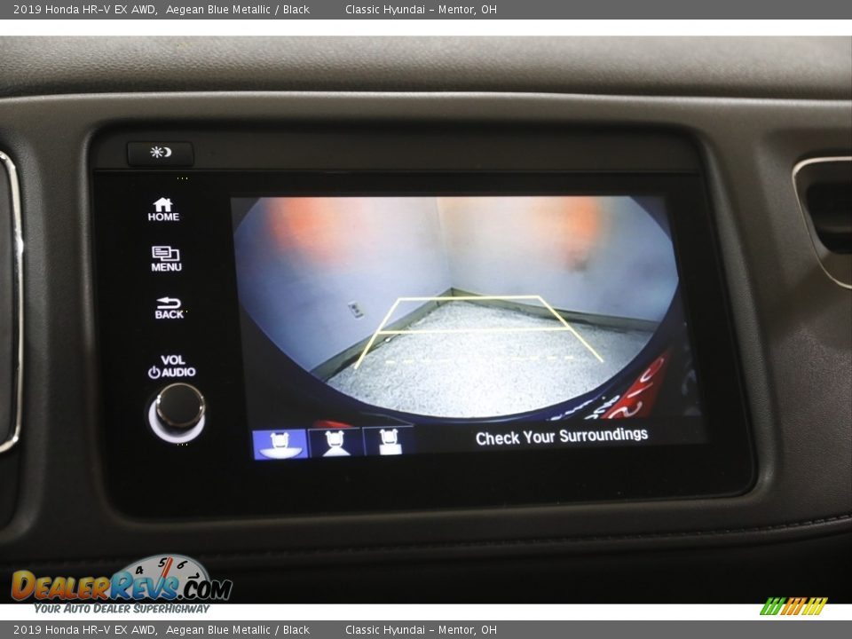 2019 Honda HR-V EX AWD Aegean Blue Metallic / Black Photo #12