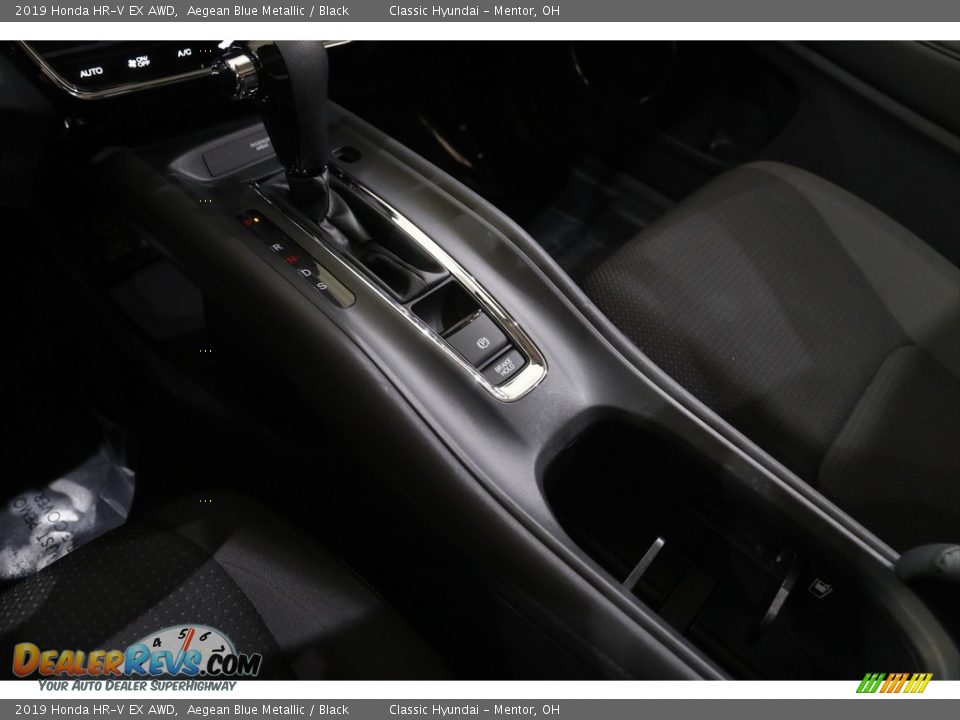 2019 Honda HR-V EX AWD Aegean Blue Metallic / Black Photo #13