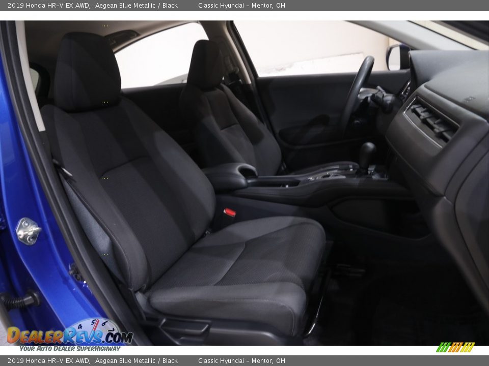 2019 Honda HR-V EX AWD Aegean Blue Metallic / Black Photo #14