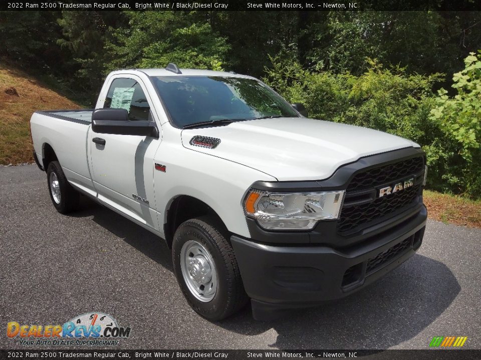 Front 3/4 View of 2022 Ram 2500 Tradesman Regular Cab Photo #4