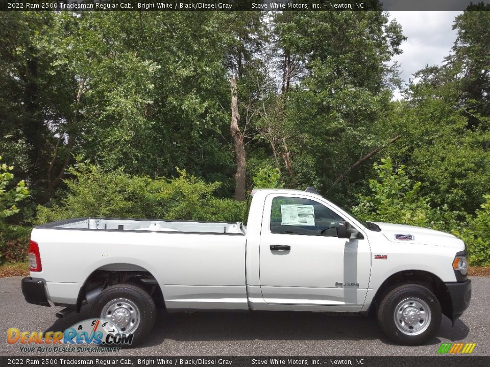 Bright White 2022 Ram 2500 Tradesman Regular Cab Photo #5