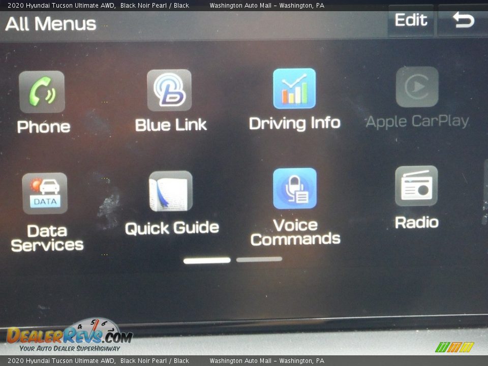 2020 Hyundai Tucson Ultimate AWD Black Noir Pearl / Black Photo #22