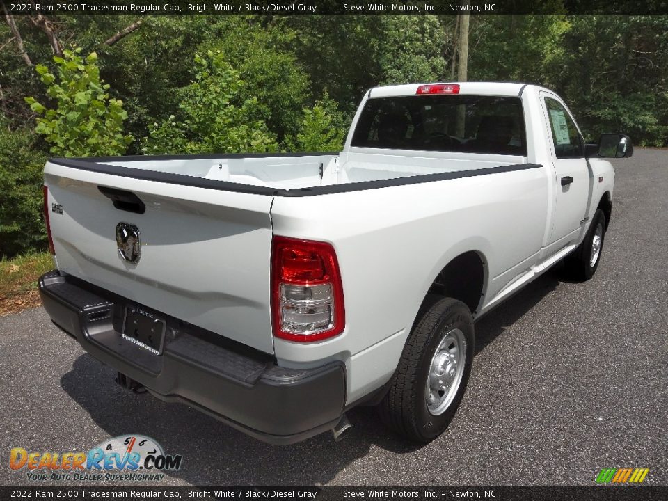 2022 Ram 2500 Tradesman Regular Cab Bright White / Black/Diesel Gray Photo #6