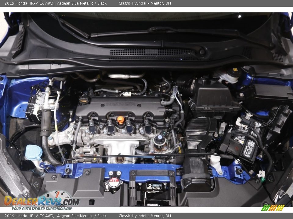2019 Honda HR-V EX AWD Aegean Blue Metallic / Black Photo #18