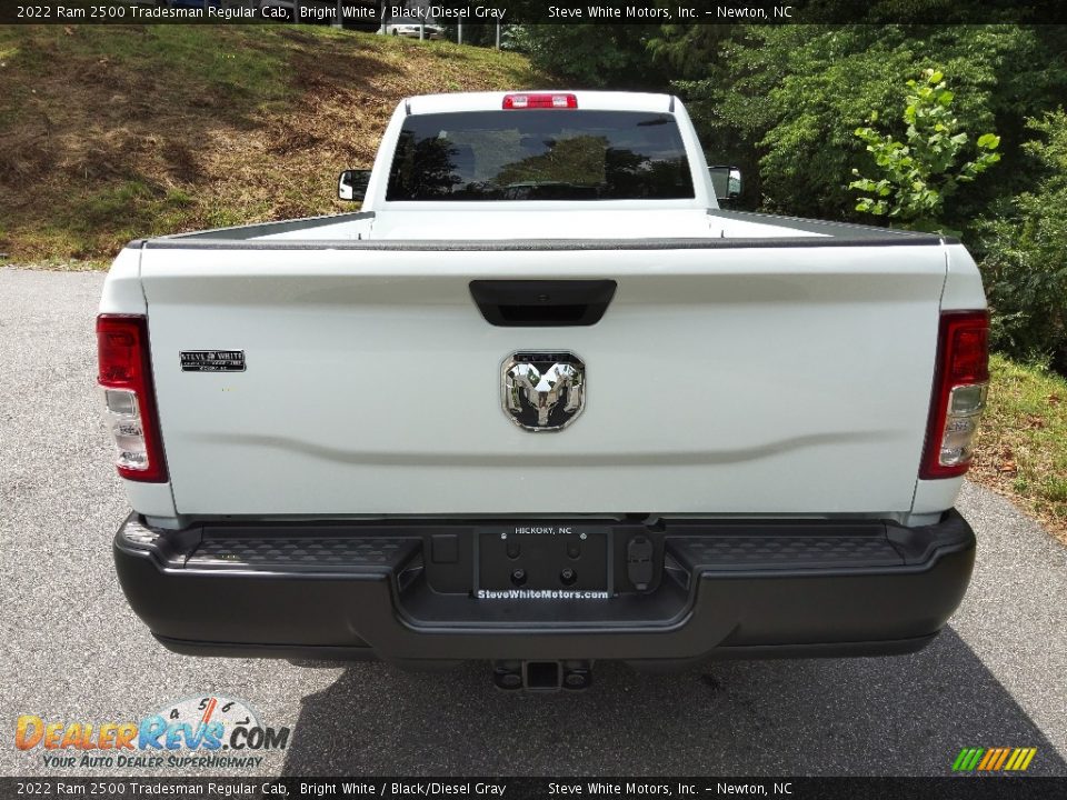 2022 Ram 2500 Tradesman Regular Cab Bright White / Black/Diesel Gray Photo #8