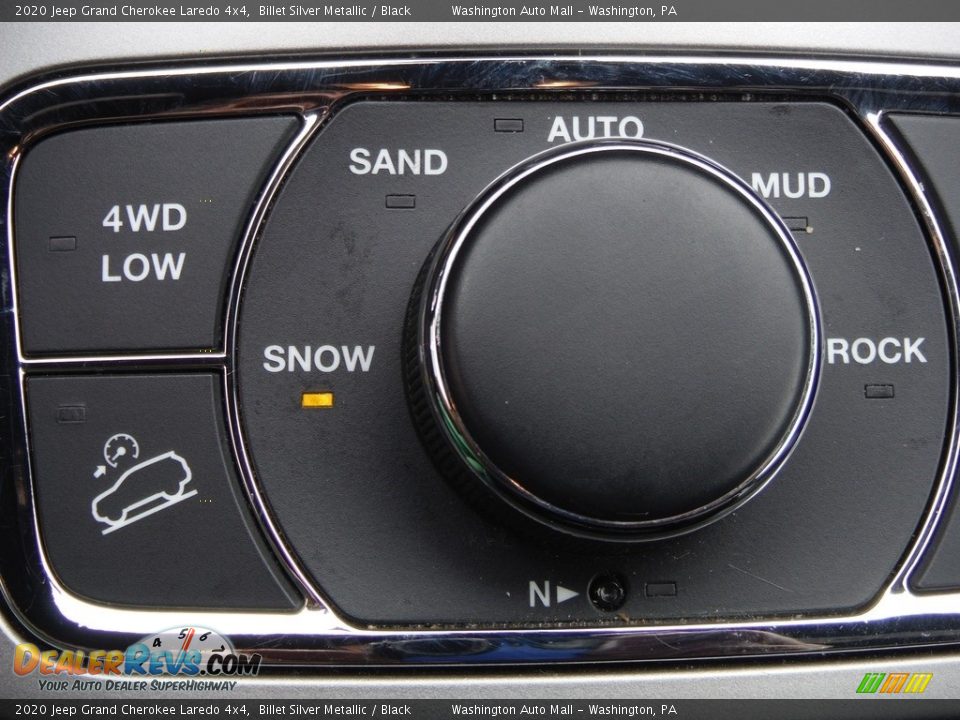 2020 Jeep Grand Cherokee Laredo 4x4 Billet Silver Metallic / Black Photo #17