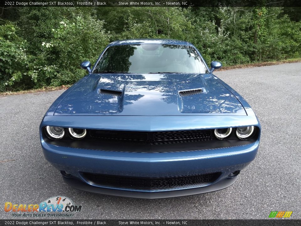 2022 Dodge Challenger SXT Blacktop Frostbite / Black Photo #3