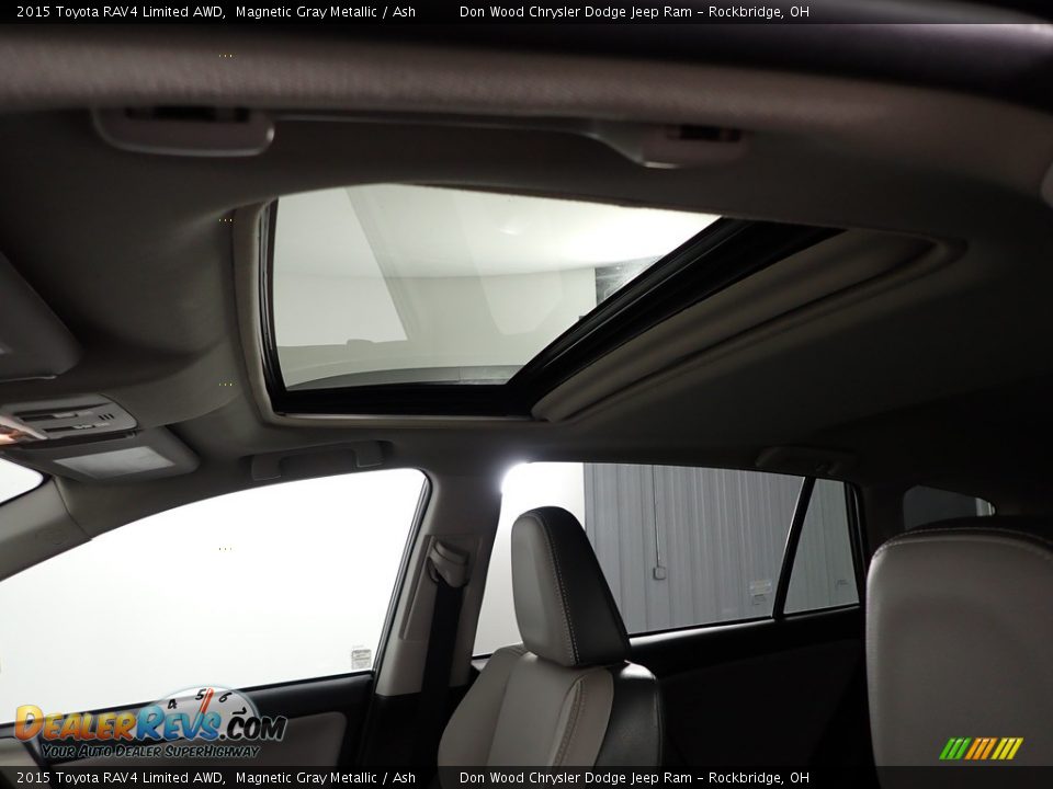 2015 Toyota RAV4 Limited AWD Magnetic Gray Metallic / Ash Photo #3