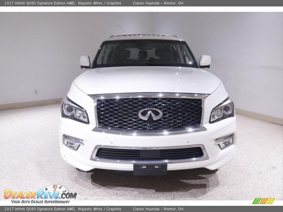 Majestic White 2017 Infiniti QX80 Signature Edition AWD Photo #2