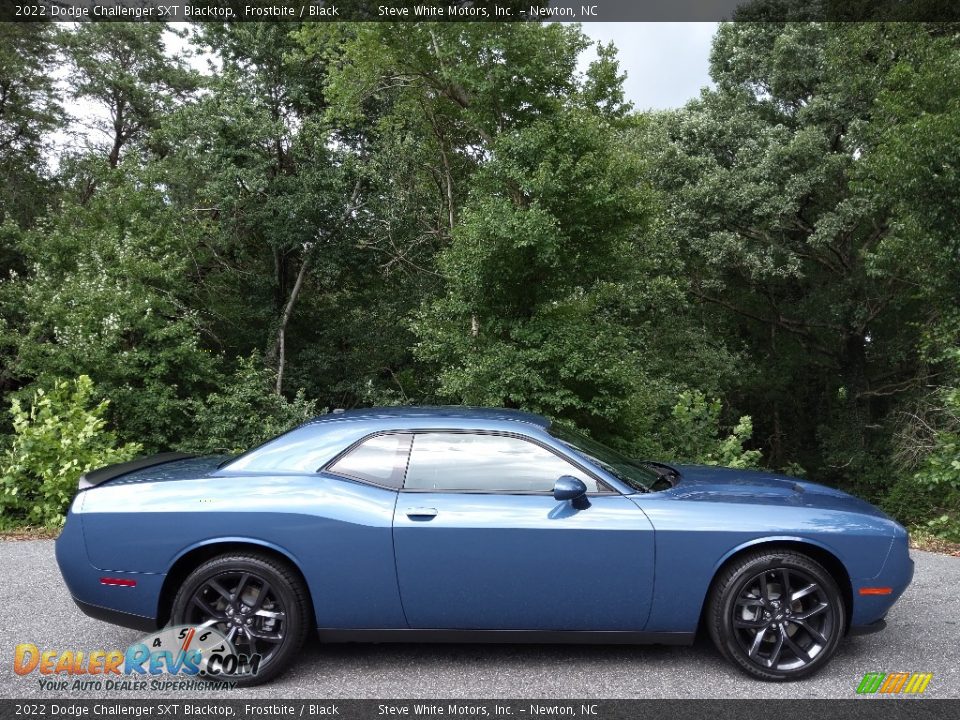 2022 Dodge Challenger SXT Blacktop Frostbite / Black Photo #5