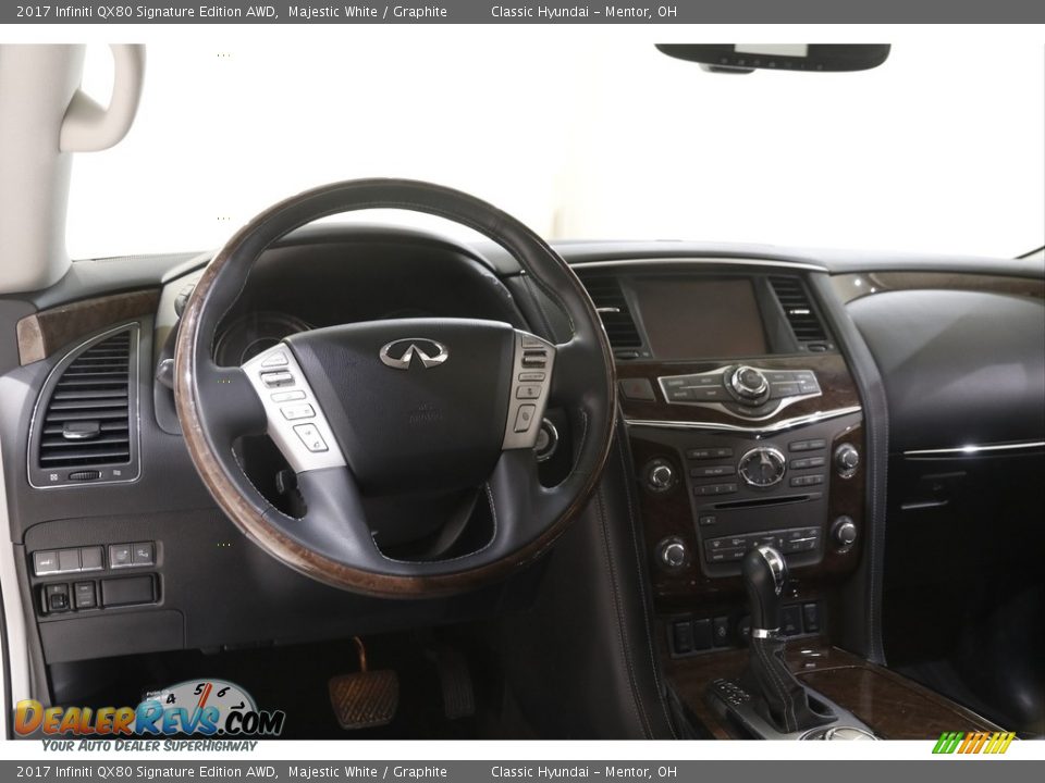 Dashboard of 2017 Infiniti QX80 Signature Edition AWD Photo #6