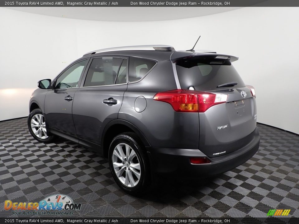 2015 Toyota RAV4 Limited AWD Magnetic Gray Metallic / Ash Photo #7