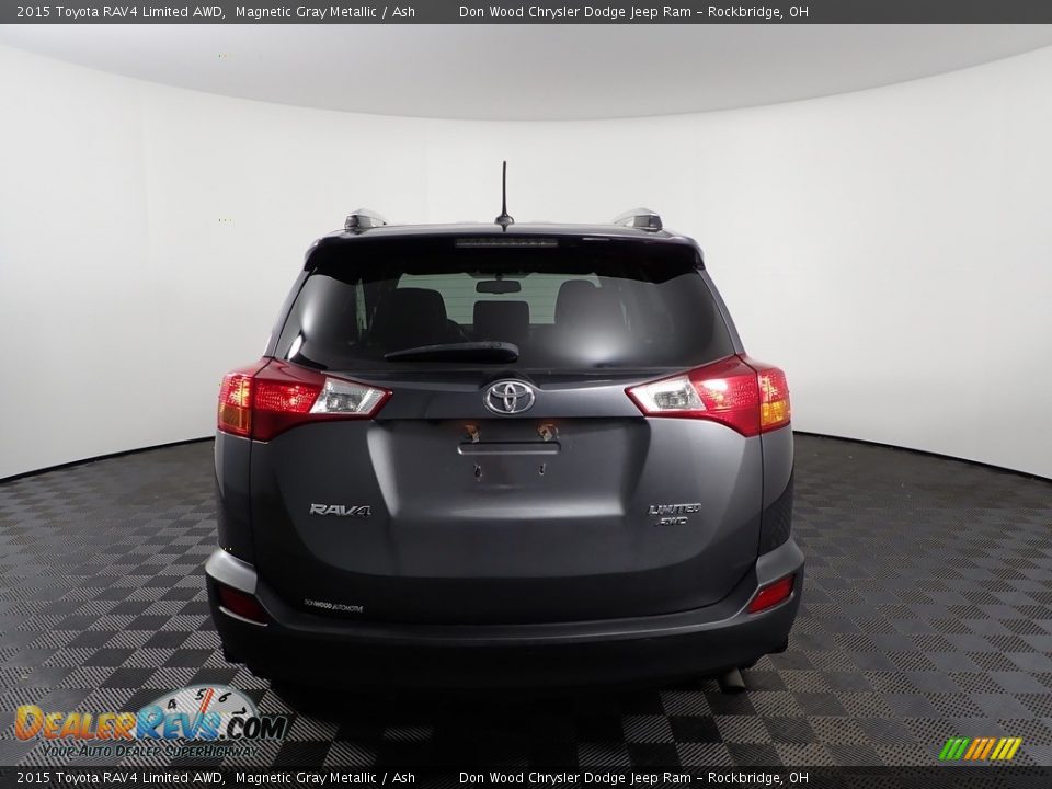 2015 Toyota RAV4 Limited AWD Magnetic Gray Metallic / Ash Photo #8