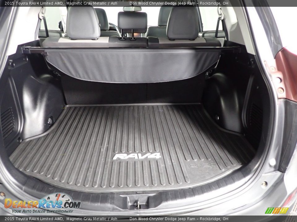 2015 Toyota RAV4 Limited AWD Magnetic Gray Metallic / Ash Photo #10