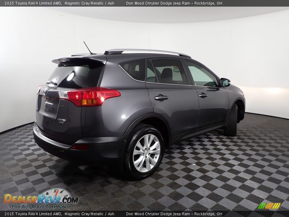 2015 Toyota RAV4 Limited AWD Magnetic Gray Metallic / Ash Photo #11