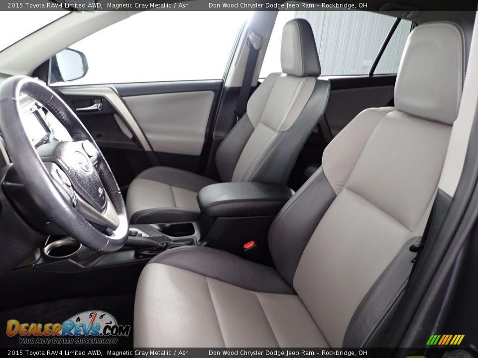 2015 Toyota RAV4 Limited AWD Magnetic Gray Metallic / Ash Photo #15