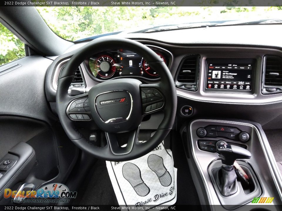 2022 Dodge Challenger SXT Blacktop Frostbite / Black Photo #15