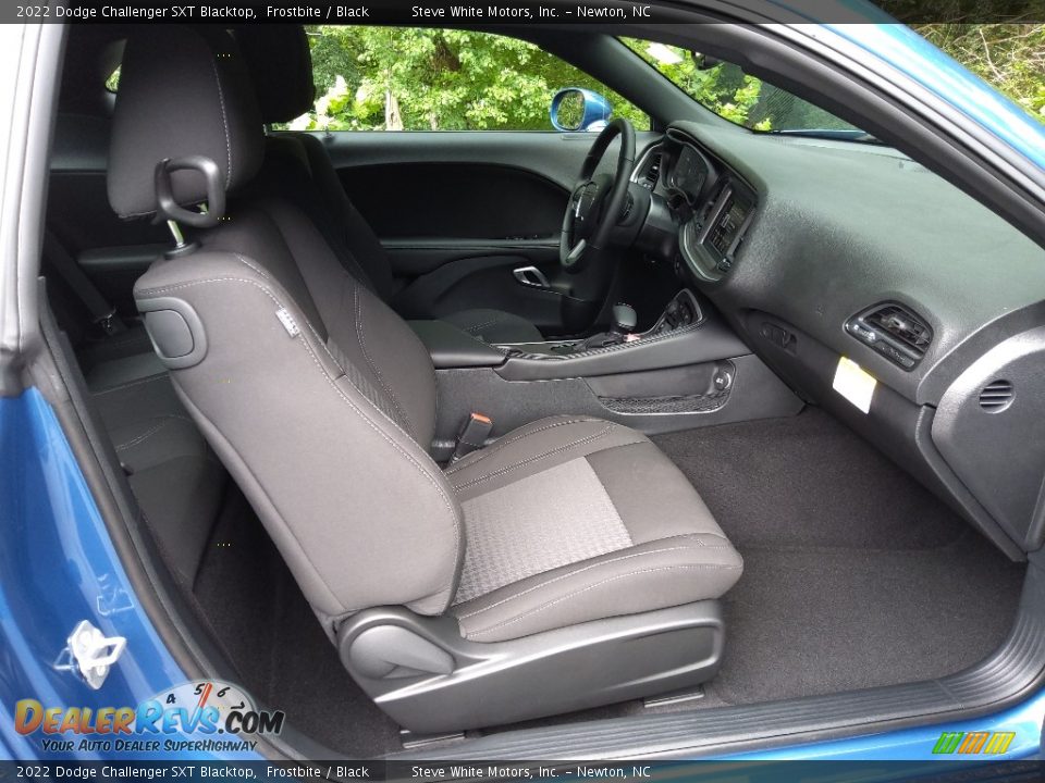 2022 Dodge Challenger SXT Blacktop Frostbite / Black Photo #16