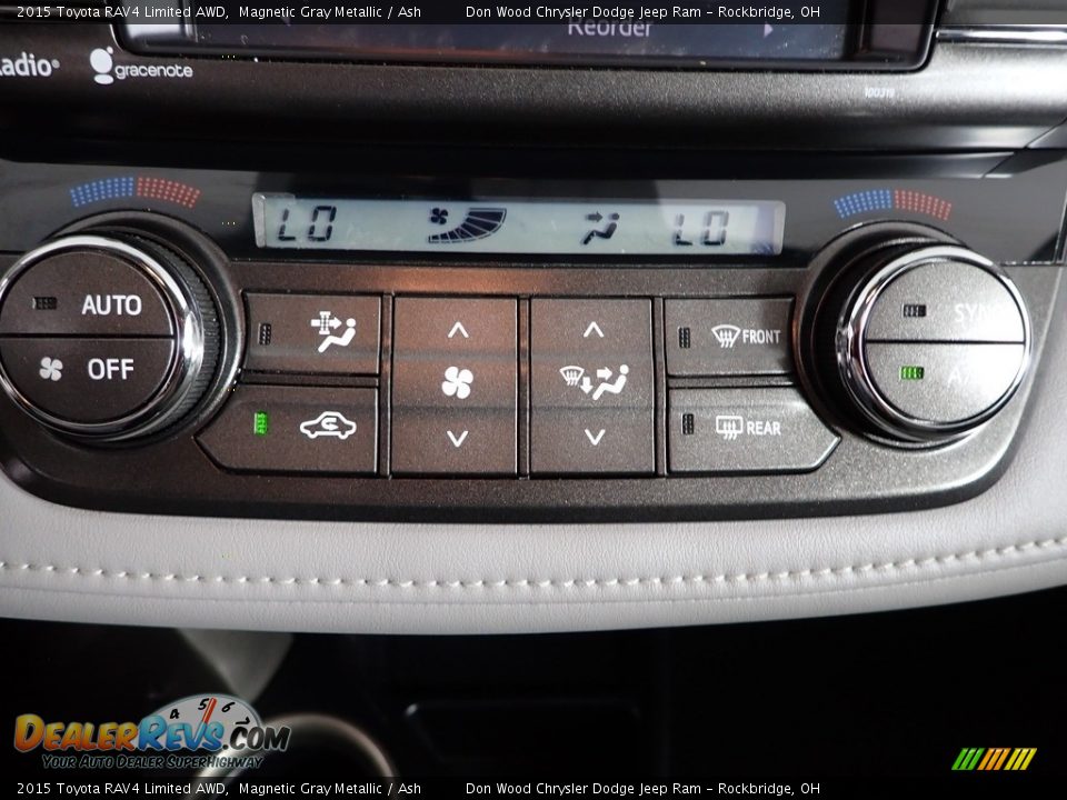 2015 Toyota RAV4 Limited AWD Magnetic Gray Metallic / Ash Photo #20
