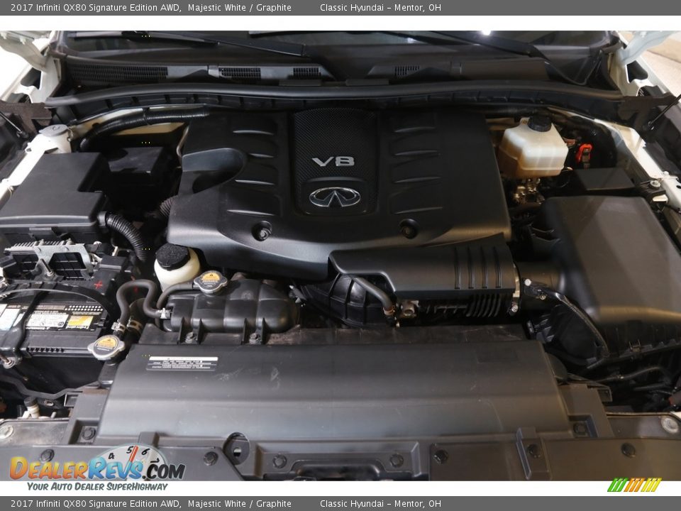 2017 Infiniti QX80 Signature Edition AWD 5.6 Liter DOHC 32-Valve CVTCS V8 Engine Photo #23