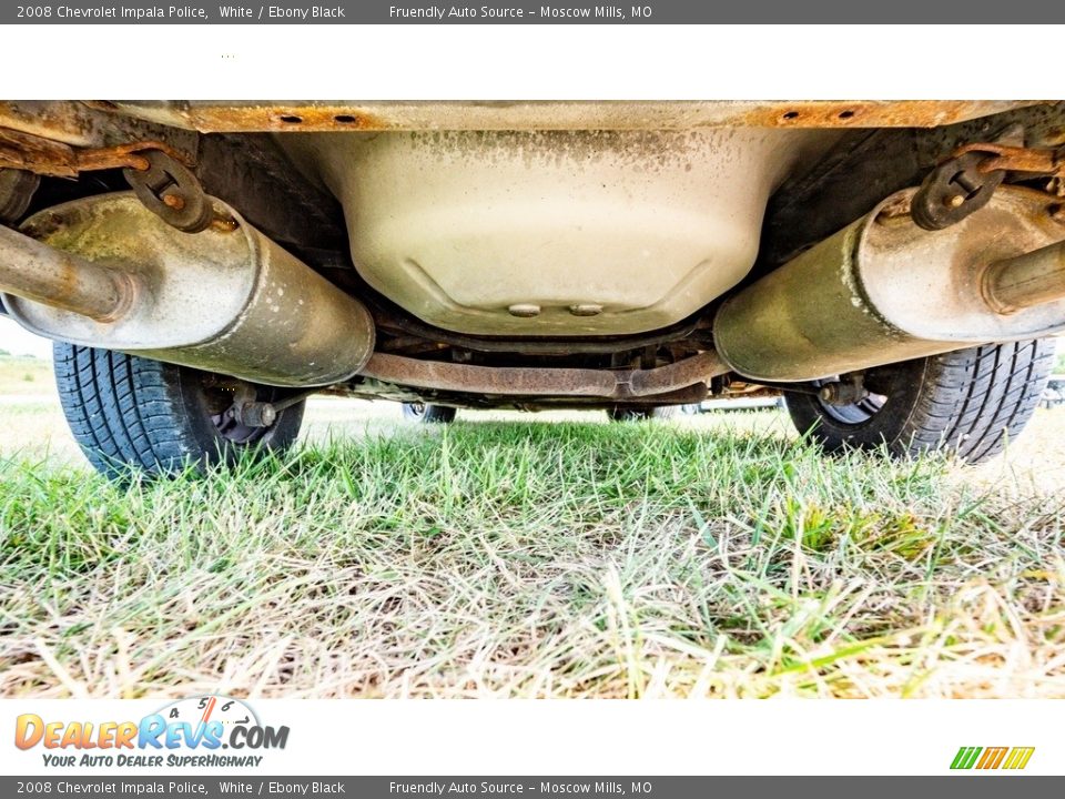 Undercarriage of 2008 Chevrolet Impala Police Photo #15