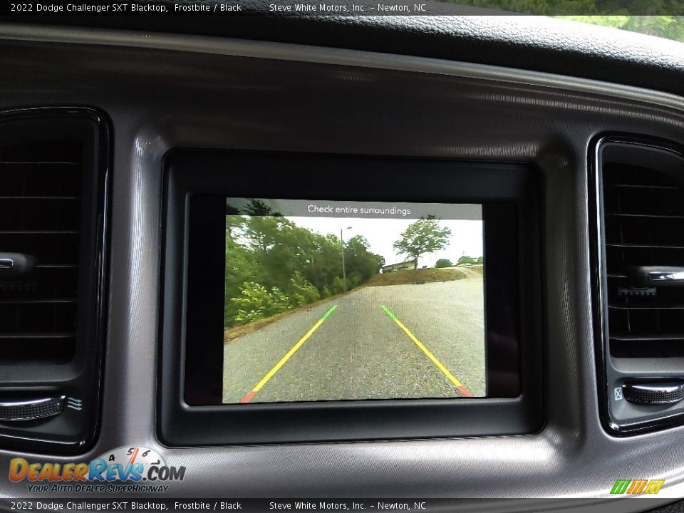 2022 Dodge Challenger SXT Blacktop Frostbite / Black Photo #22